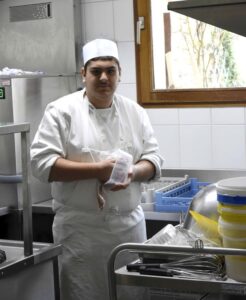 Léo en cuisine