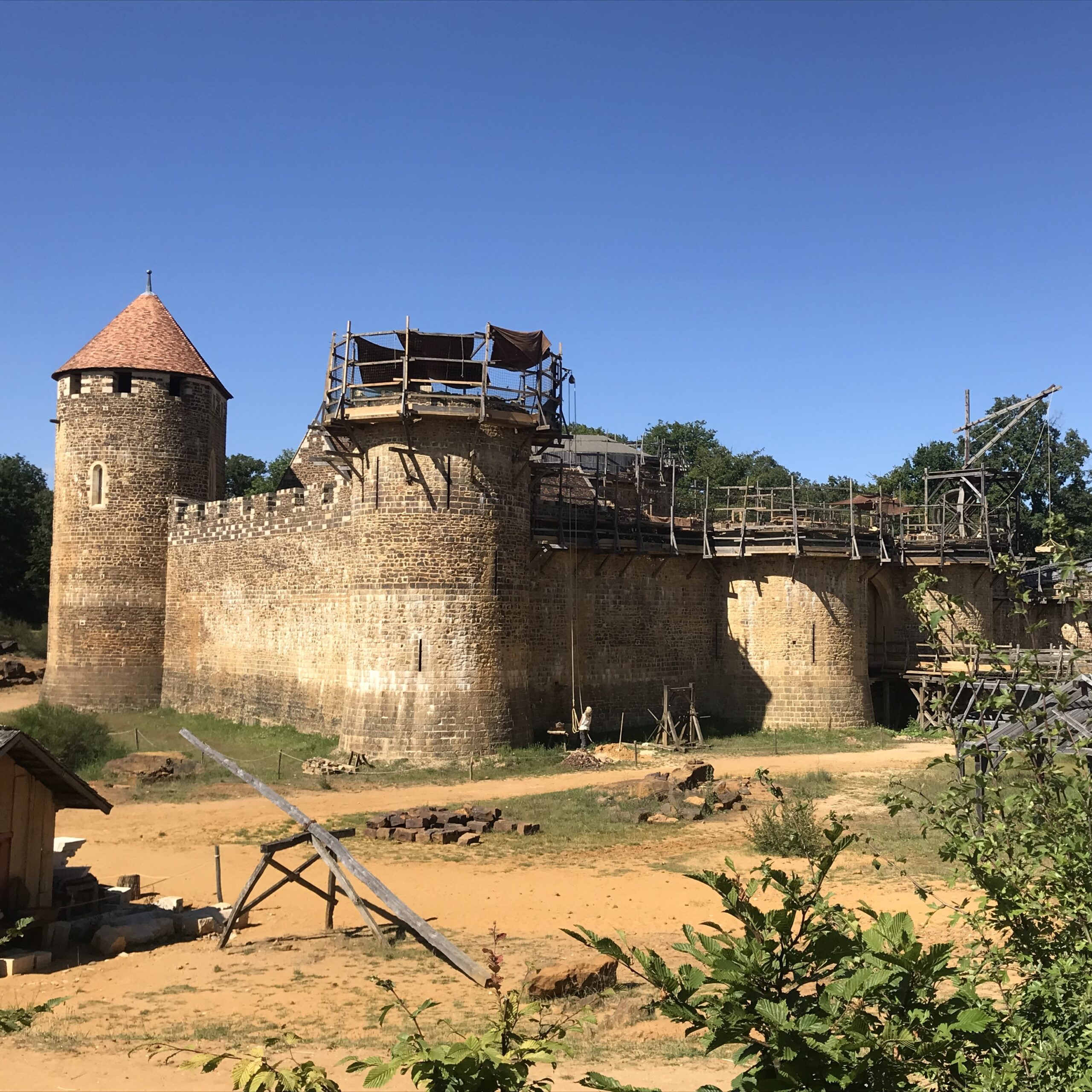 L’atelier sous-traitance en visite à Guédelon