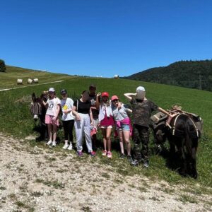 Randonnée jusqu'au bivouac