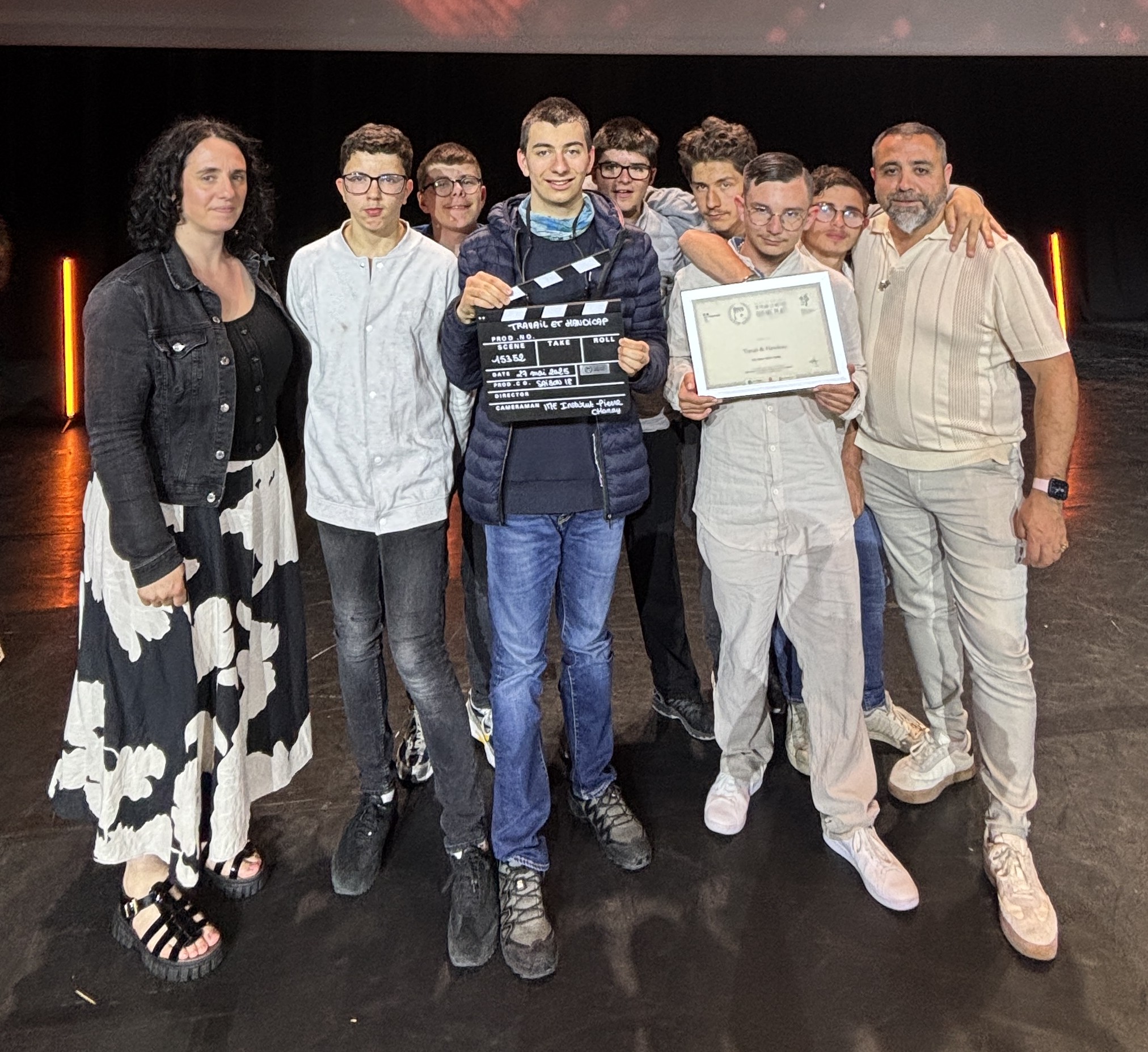 Cérémonie de remise des prix au Grand Rex