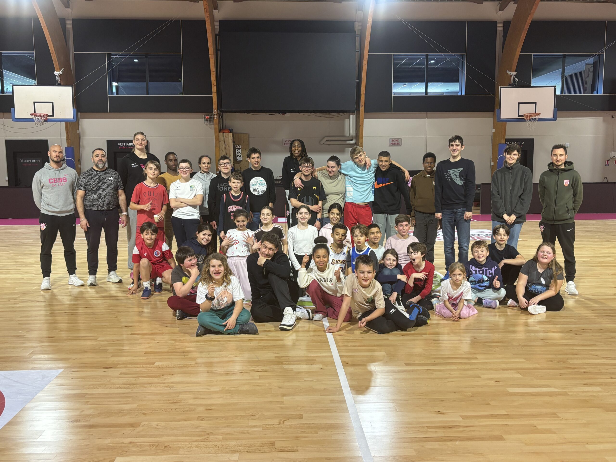Après-midi basket au CBBS