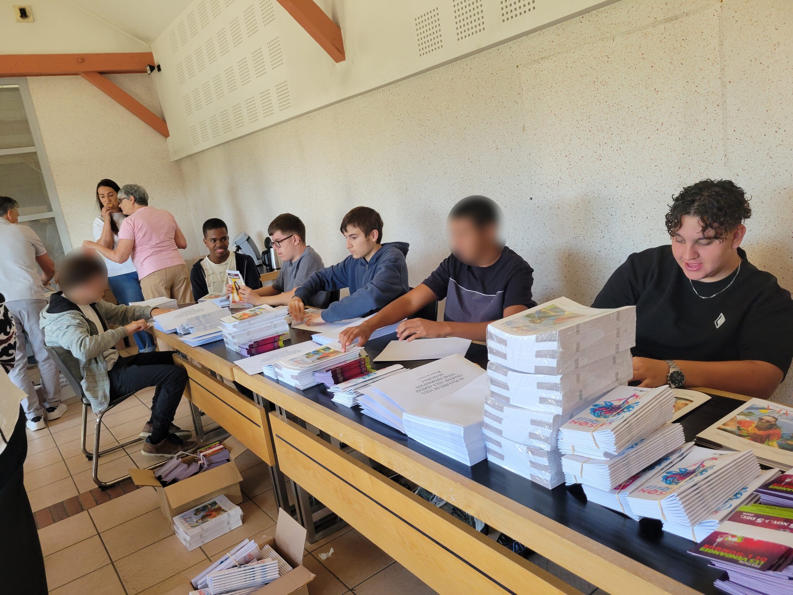 L’atelier sous-traitance aide la mairie de Charnay